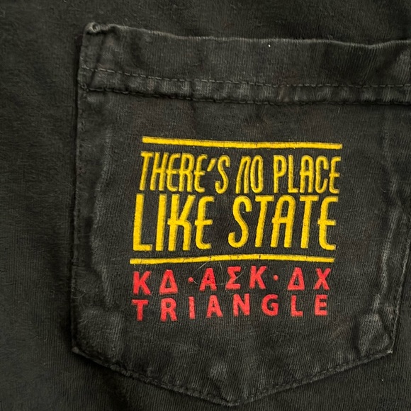 Kappa Delta Long Sleeved Black T Shirt - Picture 2 of 3